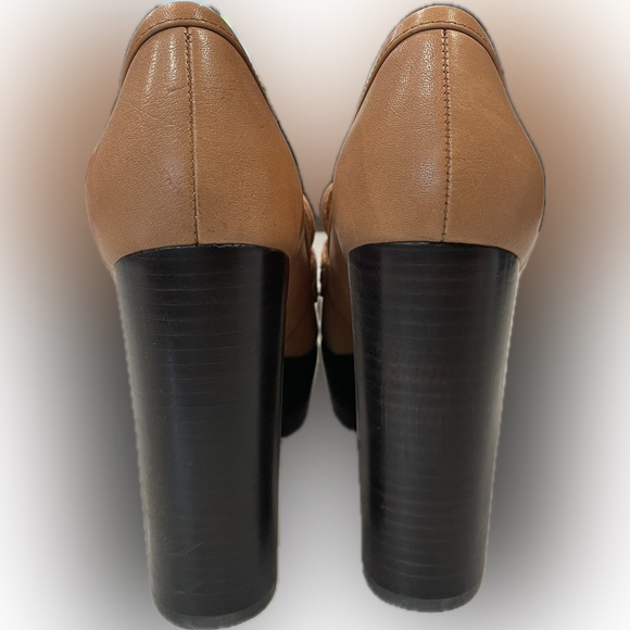 PAIGE Masha Bit Loafer Pump in Cognac - Picture 2 of 7